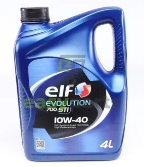 Олива 10W40 Evolution 700 STI (4L) (458478) (ACEA/A3/B4 API/SN/CF VW/501.01/505.00/MB 229.1) ELF 214120