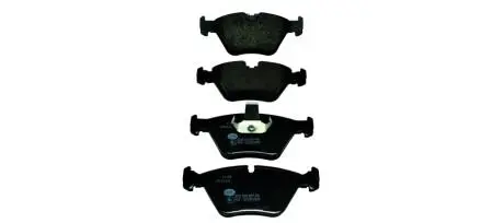 Гальмівні колодки пер. BMW 5 (E39) 2.0-3.5i 95-03 HELLA 8DB 355 007-961