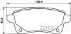 Гальмівні колодки дискові Renault Espace V, Grand Scenic IV, Megane IV, Scenic IV, Talisman 1.2-2.0D 02.15- HELLA 8DB 355 023-211 (фото 4)