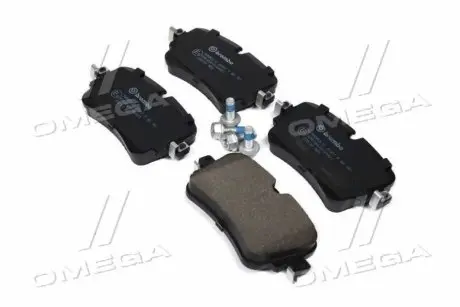 Гальмівні колодки зад. Audi A6/A7/A8/Q7/Q8/VW Touareg 18- BREMBO P 85 161