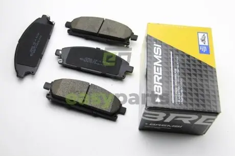 Гальмівні колодки пер. Nissan X-Trail 01-13/Pathfinder 97-04 (sumitomo) (159x56x16,4) BREMSI BP2968