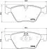 Фото 4 - гальмівнi колодки дисковi перед, BMW 3 (E90/E90N) 320d 05-/X1 (E84) 09- HELLA 8DB355011-321 Гальмівнi колодки дисковi перед, BMW 3 (E90/E90N) 320d 05-/X1 (E84) 09- HELLA 8DB355011-321 (фото 4)