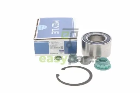 Підшипник маточини (передньої) Skoda Octavia 96-10/VW Caddy II/III 95- (40x74x40) (К-кт) MEYLE 100 498 0048