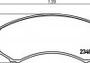 Гальмівні колодки дискові перед. Mazda Mpv I Mitsubishi Grandis, Pajero 2.0D-4.5 12.90- HELLA 8DB355009-461 (фото 2)