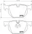 Гальмівнi колодки дисковi зад. BMW 5 (E60) 03-/3 (E90)/(E90N) 05- HELLA 8DB355010-471 (фото 4)