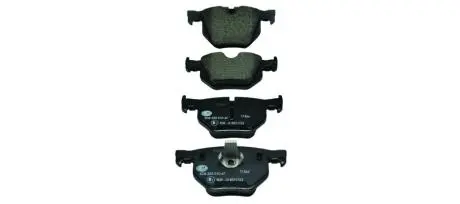 Гальмівнi колодки дисковi зад. BMW 5 (E60) 03-/3 (E90)/(E90N) 05- HELLA 8DB355010-471