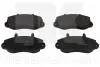 Гальмівні колодки передні (18.0mm)Renault Movano 2.8TDI 98- Opel Movano NK 223945 (фото 1)