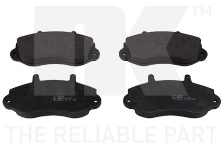 Гальмівні колодки передні (18.0mm)Renault Movano 2.8TDI 98- Opel Movano NK 223945