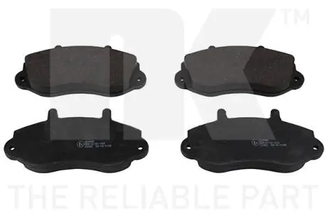 Тормозные колодки передние (18.0mm)Renault Movano 2.8TDI 98- Opel Movano NK 223945