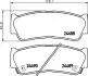 Гальмівні колодки дискові зад. Hyundai Santa Fe II 06- HELLA 8DB355013-081 (фото 4)