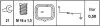 Датчик давления масла Citroen Berlingo 1.6HDi/2.0HDi 05-/Fiat Ducato/Scudo/Ford C-Max/Focus/Fiesta HELLA 6ZL 009 600-041 (фото 2)