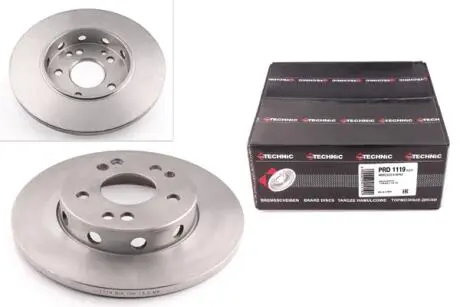 Гальмівний диск перед. (284*12) DB (C124), E (W124), Kombi (S124), Sedan (W124) 2.0-3.0D 84-97 PROTECHNIC PRD1119 (фото 1)