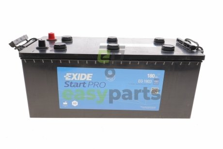 Акумуляторна батарея 180Ah/1000A (513x223x223/+L) StartPro EXIDE EG1803