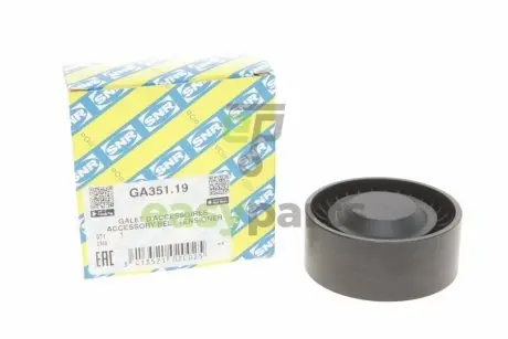Ролик генератора Audi A4/A5/A6/A7/A8/VW Phaeton/Touareg 2.7D/3.0D/4.2D 03- (паразитний) (65x26) SNR NTN GA351.19