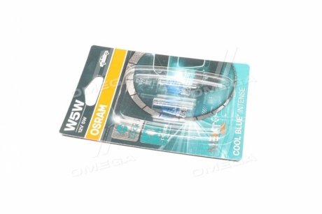 (к-кт 2шт) Лампа COOL BLUE® INTENSE (Next Gen) 12V W5W 5W W2.1x9.5d OSRAM 2825CBN-02B