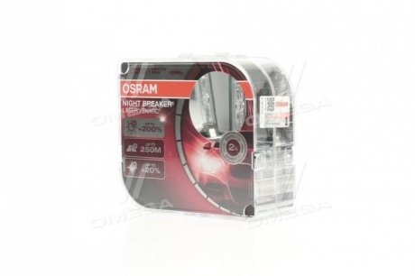 Автолампа Xenarc Night Breaker Laser D3S PK32d-5 35 W прозрачная OSRAM 66340XNLHCB (фото 1)