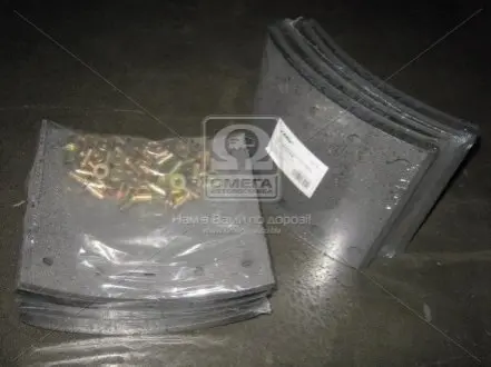 Фото накладка гальм. (Компл. На вісь) PREMIUM 420х180 2-й рем. BPW, KASSBOHRER, SAF RIDER RD 19032/2PR Накладка гальм. (Компл. На вісь) PREMIUM 420х180 2-й рем. BPW, KASSBOHRER, SAF RIDER RD 19032/2PR