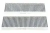 Фільтр салону Citroen Berlingo/Peugeot Partner 08- (к-кт 2шт.) (вугільний) WIX FILTERS WP9319 (фото 1)