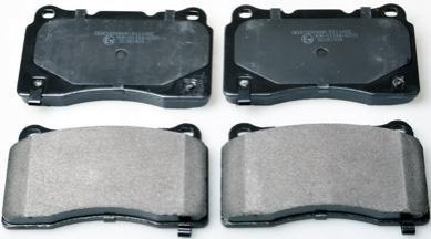 Тормозные колодки дисковые передние Mitsubishi Lancer/Subaru Impreza/Opel Insignia 2.0-2.8 00- Denckermann B111265 (фото 1)