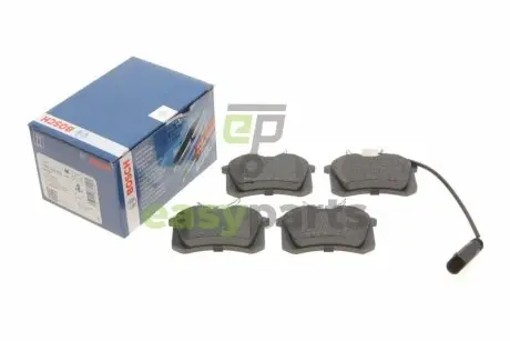 Колодки гальмівні (задні) VW Sharan 95-10/Ford Galaxy 95-06 (Lucas-Girling) (з датчиком) BOSCH 0 986 424 559