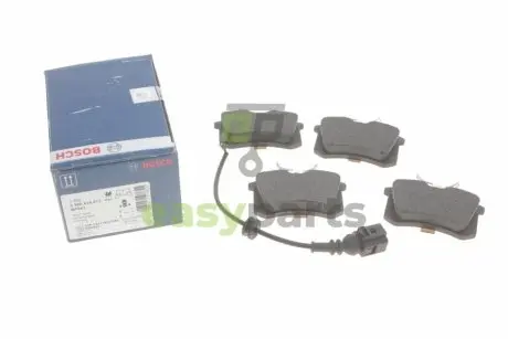 Колодки гальмівні (задні) VW Polo 01-/Seat Cordoba/Ibiza 02-09 (+ датчик) BOSCH 0 986 424 813