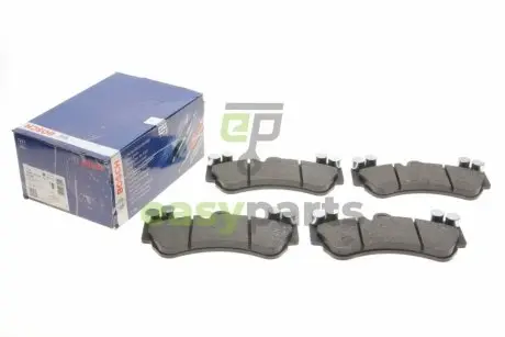 Колодки гальмівні (передні) Porsche Cayenne/VW Touareg 02-10 (Brembo) (190x99,1) BOSCH 0 986 424 740