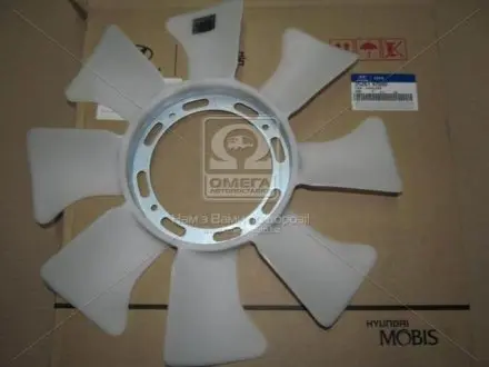 Крильчатка вентилятора охолодження Hyundai Chorus -98/H100 97-/HD250/HD350 -98 (Mobis) Hyundai/Kia/Mobis 2526142000