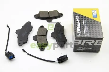 Гальмівні колодки зад. Ford Mondeo 93-00 (Bendix) (115,8x53,7x15) BREMSI BP2562