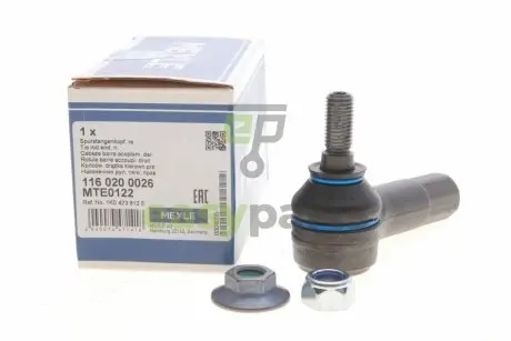 Наконечник тяги рульової (R) VW Caddy 04- MEYLE 116 020 0026