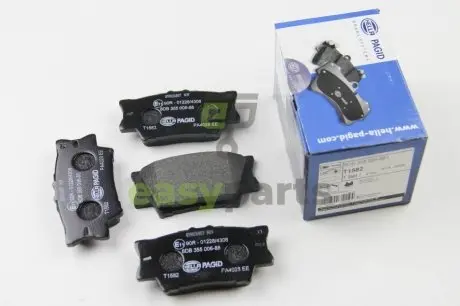 Гальмівні колодки зад.TOYOTA CAMRY/RAV4 III/RAV4 IV 2.0-3.5 06- HELLA 8DB355006-881