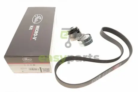 Комплект ременя генератора Renault Megane/Scenic 1.9 dCi/2.0 16V 03- (7PK1125) Gates K017PK1125