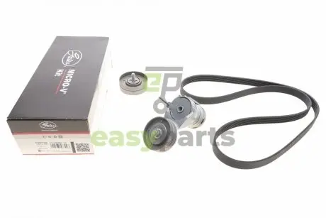 Комплект ременя генератора Skoda Octavia/VW Golf IV 1.4/1.6 16V 96-10 (6PK1548) Gates K026PK1548