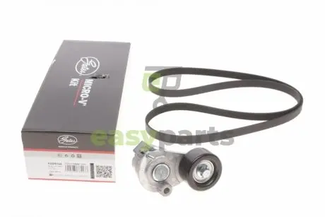Комплект ременя генератора Opel Astra G/H/Corsa D/E/Meriva A/Vectra C 1.6-1.8 00- Gates K055PK1545
