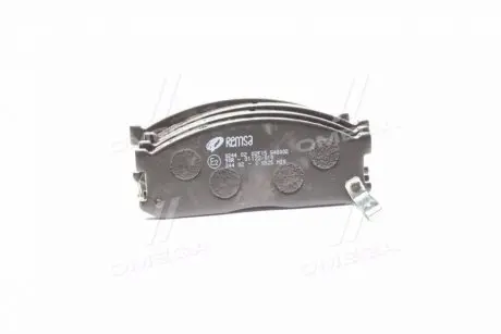 MAZDA колодки гальмівні передн.E2200, ASIA мот. Hi-Topic 2.7D 05.93-12.98 REMSA 0244.02