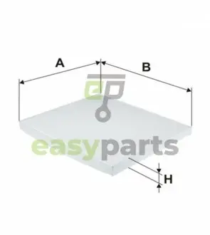 Фільтр салону Hyundai Santa Fe/Grandeur 12-/Sonata 09-15/Kia Optima 10- WIX FILTERS WP2120