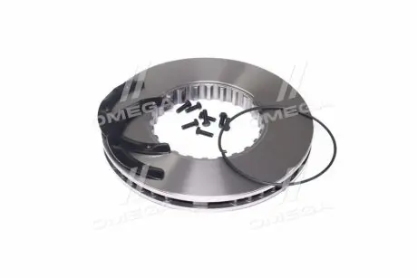 Фото диск тормозной STANDARD (вентилируемый) RENAULT DXI, VOLVO (с монтажным к-том) RIDER ST 09-VO097 Диск тормозной STANDARD (вентилируемый) RENAULT DXI, VOLVO (с монтажным к-том) RIDER ST 09-VO097