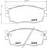 HYUNDAI Колодки тормозн.передн. Kia Rio 05-, Accent 06- HELLA 8DB355006-951 (фото 4)