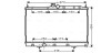 AVA MITSUBISHI Радіатор охолодження OUTLANDER I (CU_W) 2.0 02- (механіка) AVA COOLING MT2183 (фото 1)