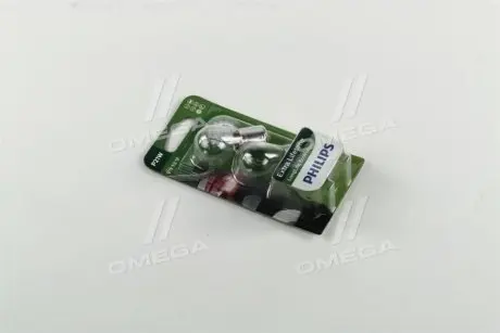Автолампа P21W 12V 21W BA15s LongerLife EcoVision (2 шт. в блістері) PHILIPS 12498LLECOB2