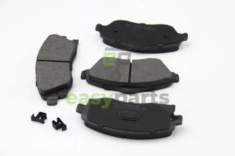 Гальмівні колодки пер. Combo 01-04/Corsa 01- (TRW) з датчиком зносу BREMSI BP3000