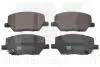 Комплект гальмівних колодок передн. Fiat 500X Jeep Compass, Renegade 1.0-2.0D 07.14- NK 229340 (фото 1)