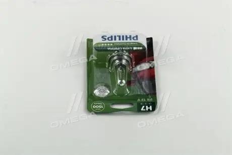 Автолампа H7 12V 55W PX26d LongerLife Ecovision (1 шт. в блістері) PHILIPS 12972LLECOB1