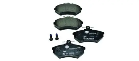 К-кт перед. гальм. колодок VAG 80/A4/Cabriolet/Chery Tiggo, Amulet, Fora HELLA 8DB355017-901