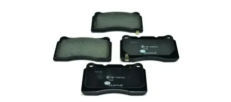 Гальмівні колодки пер. Civic/Lancer/Impreza 2.0-2.5 01- HELLA 8DB355006-601