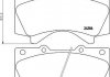 Гальмівні колодки дискові перед. Toyota Land Cruiser 200 4.5D,4.7I 08- HELLA 8DB355013-151 (фото 2)