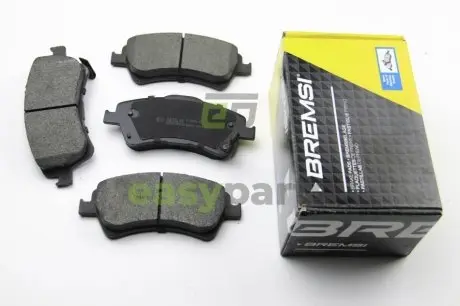 Гальмівні колодки пер. Toyota Avensis 08- (bosch) (150,8x62,5x19,5) BREMSI BP3422