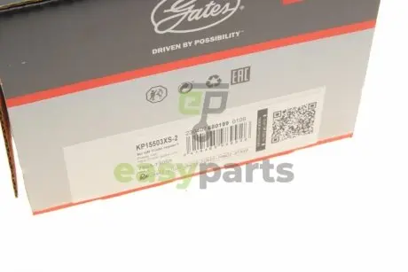 Комплект ГРМ + помпа Fiat Doblo/Opel Combo/Jeep Renegade 1.4i 10- (22x124z) Gates KP15503XS-2