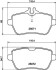 Гальмівні колодки зад. MB (C217), S (W222, V222, X222), SL (R231) 2.1DH-4.7 01.12- HELLA 8DB 355 020-471 (фото 1)