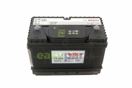 Акумуляторна батарея 105Ah/800A (329x174x237/+R/B01) BOSCH 0092T30520