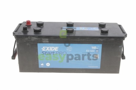 Акумуляторна батарея 140Ah/800A (513x189x223/+L) StartPro EXIDE EG1403